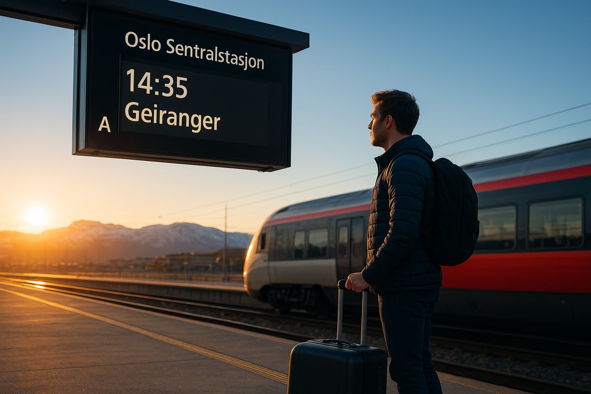 Steg-for-steg Reiseplan: Oslo til Geirangerfjorden