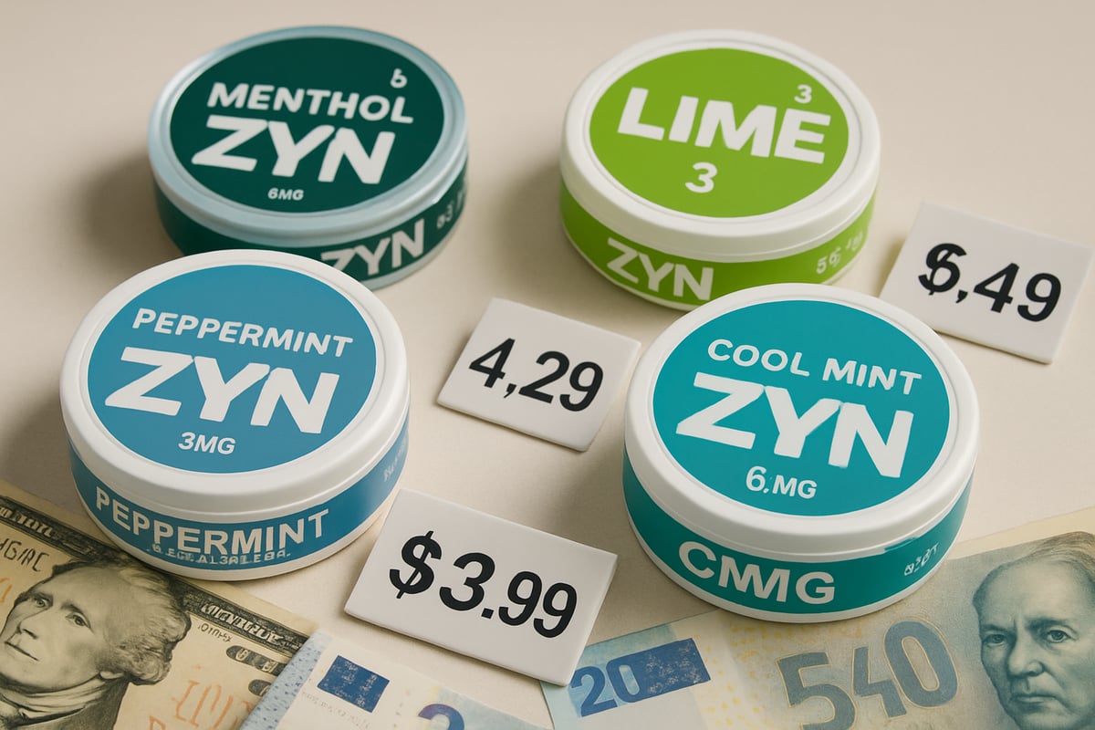 Factors Influencing Zyn Pouch Prices