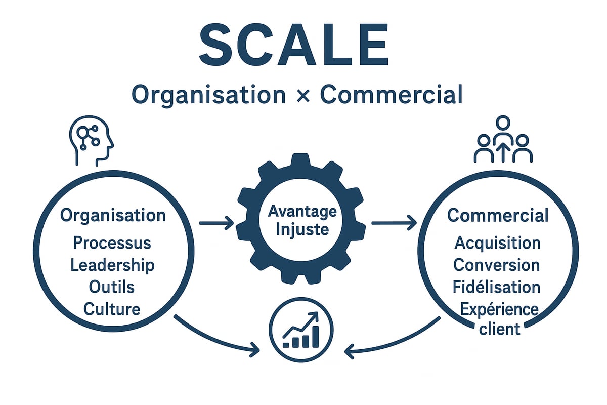 Articuler Organisation et Marketing : Le Modèle Scale = Organisation × Commercial