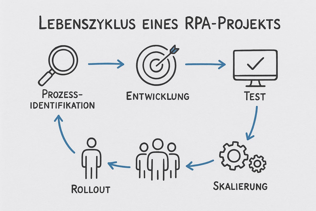 Schritt-für-Schritt-Anleitung: RPA-Roboter erfolgreich einführen
