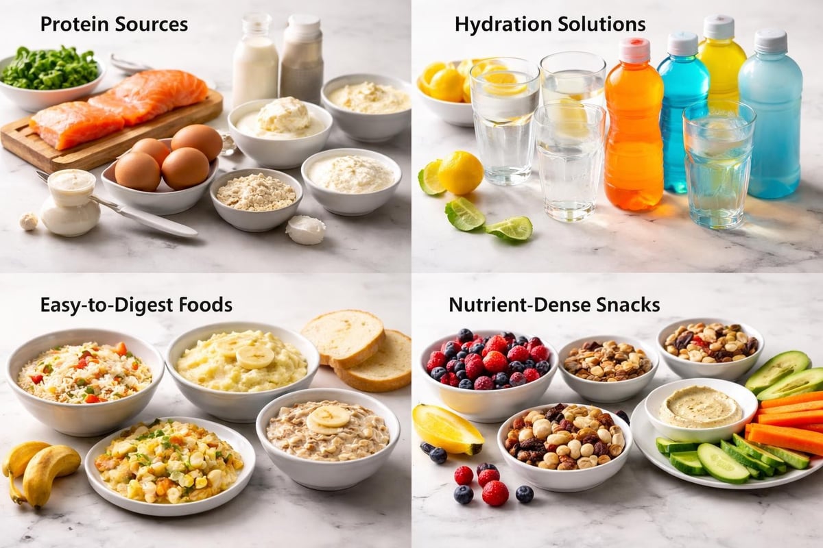 Nutrition support categories