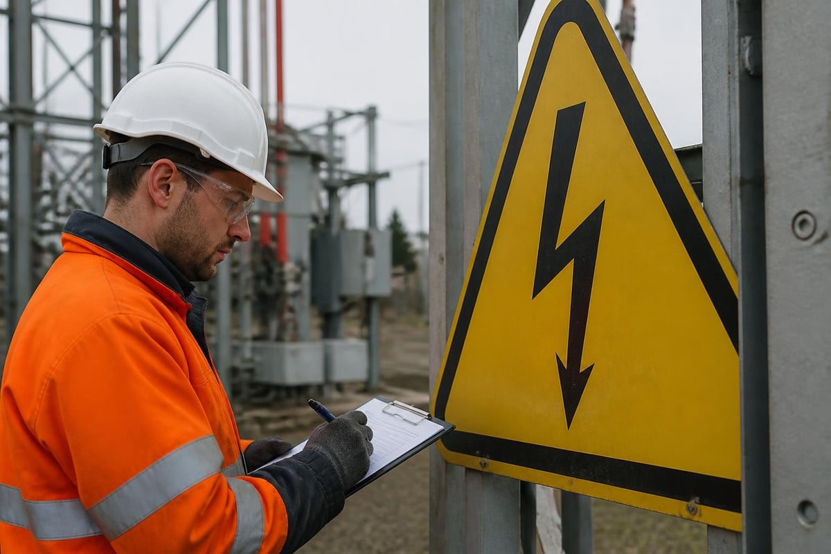 Maintenance lifecycle for safety signage