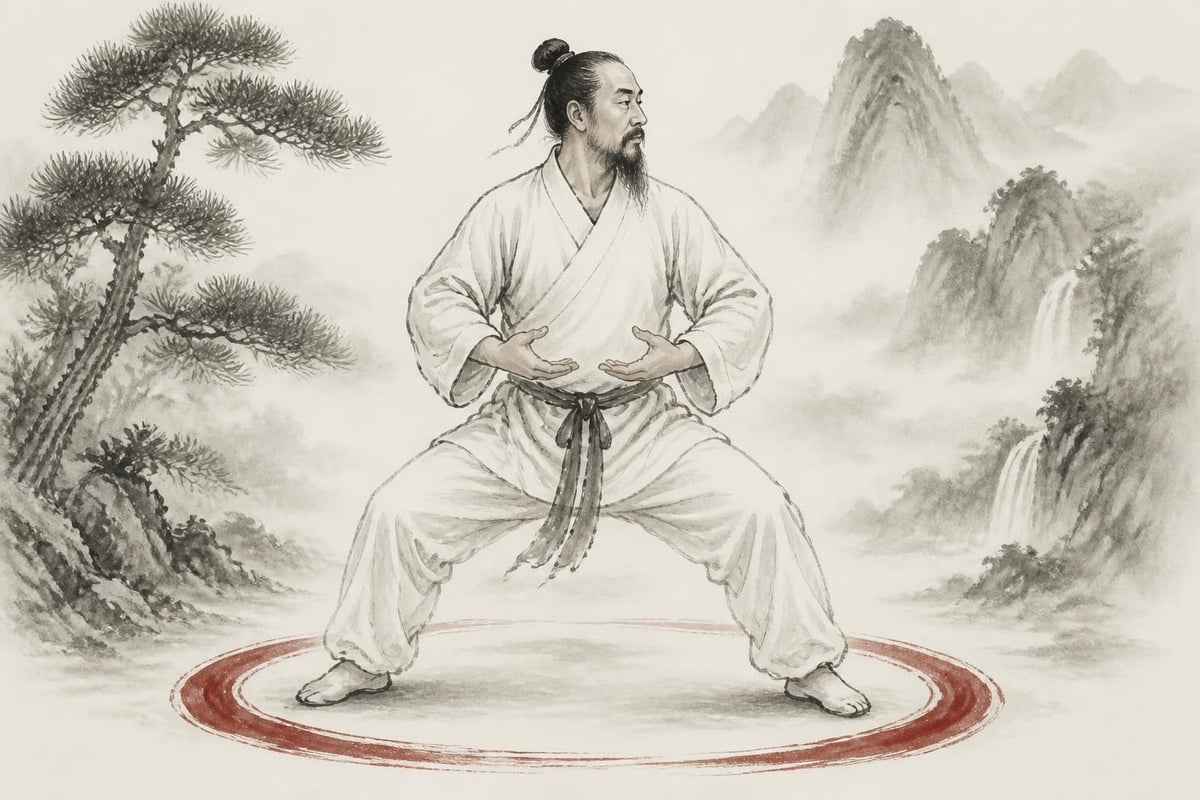 Tai chi basic stance