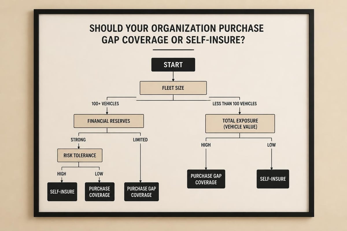 Self-insurance decision framework
