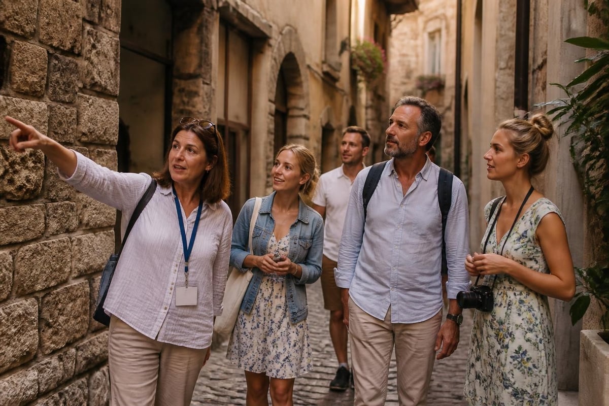 Walking tour benefits