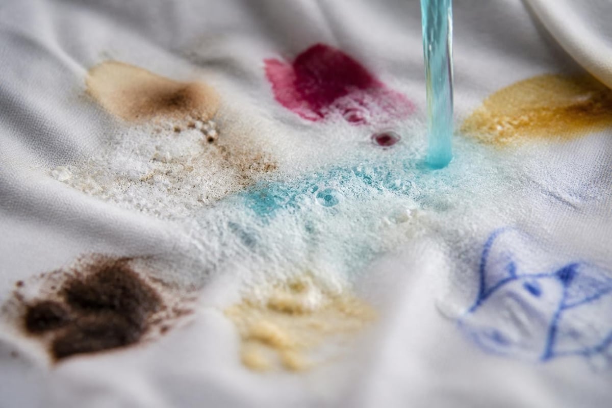 Chemical components of laundry detergent soap