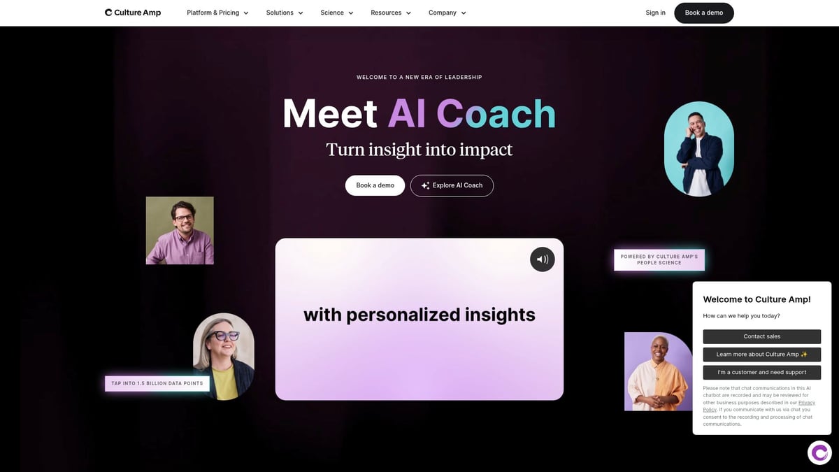 Top 10 HR Software Software Tools for 2025 Success - Culture Amp – Employee Engagement & Feedback