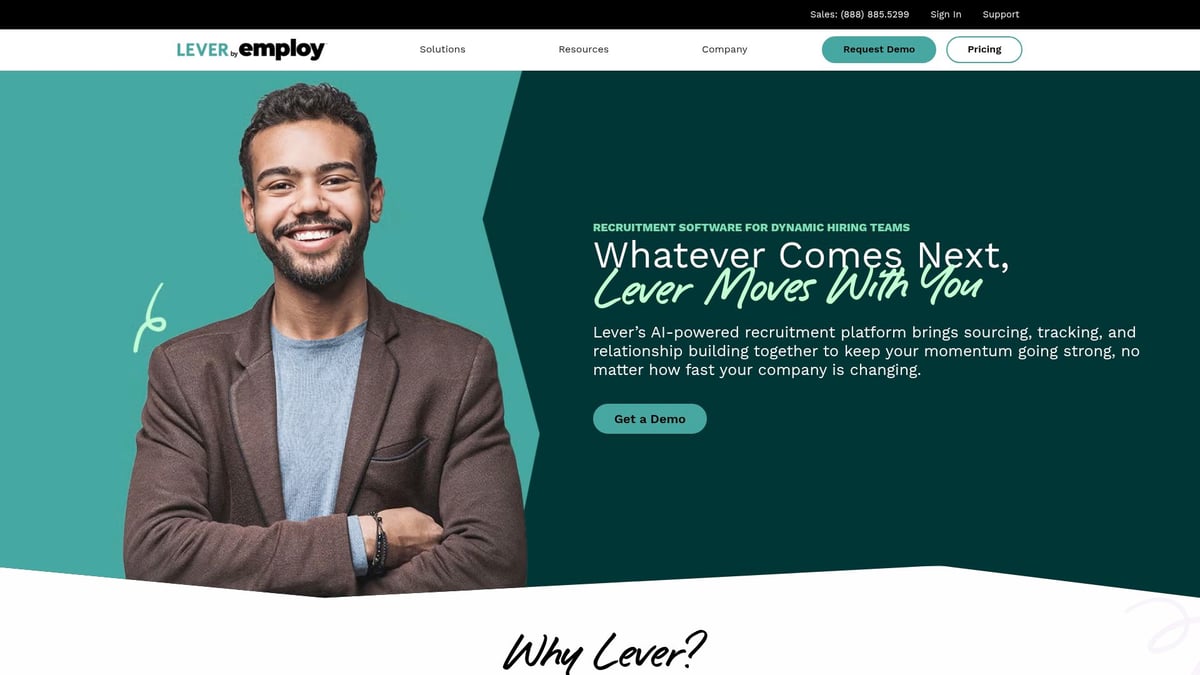 Top 10 HR Software Software Tools for 2025 Success - Lever – Modern ATS & Recruitment CRM