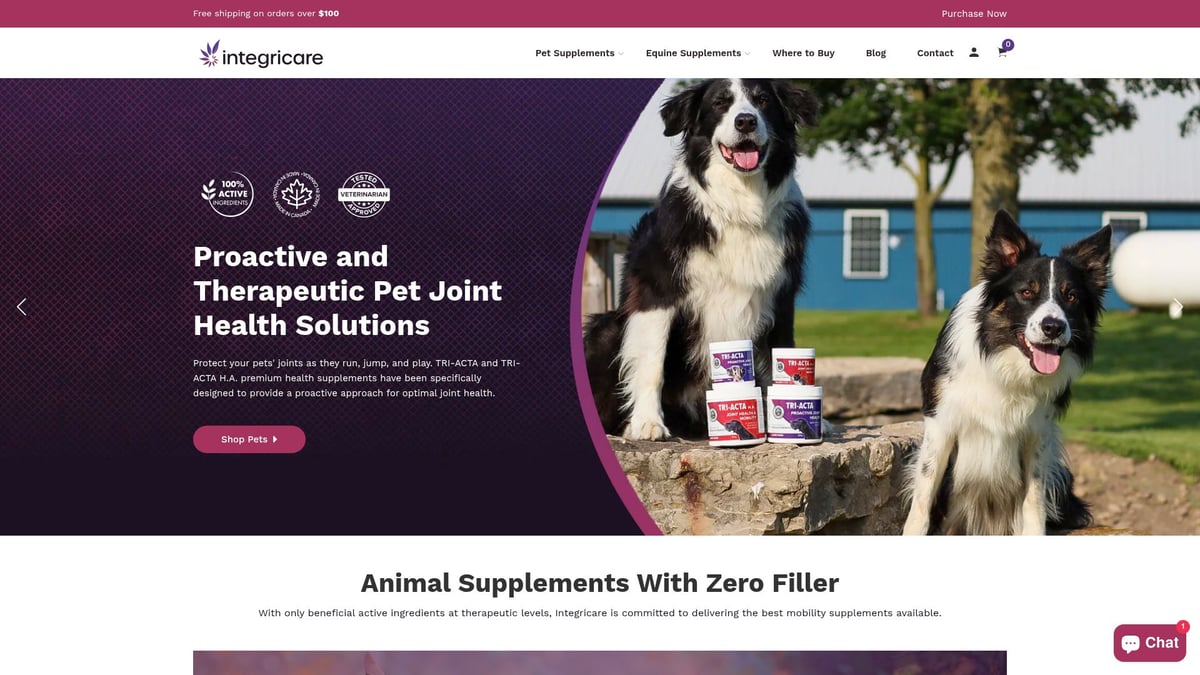 7 Essential Best Canine Joint Supplement Picks for 2026 - Tri-Acta H.A. Maximum Strength Joint Supplement