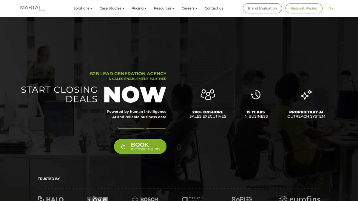 Top 7 Lead Generation Companies For Small Businesses 2025 - Martal Group