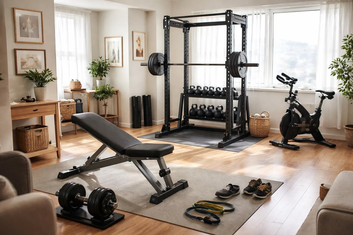Home gym transformation