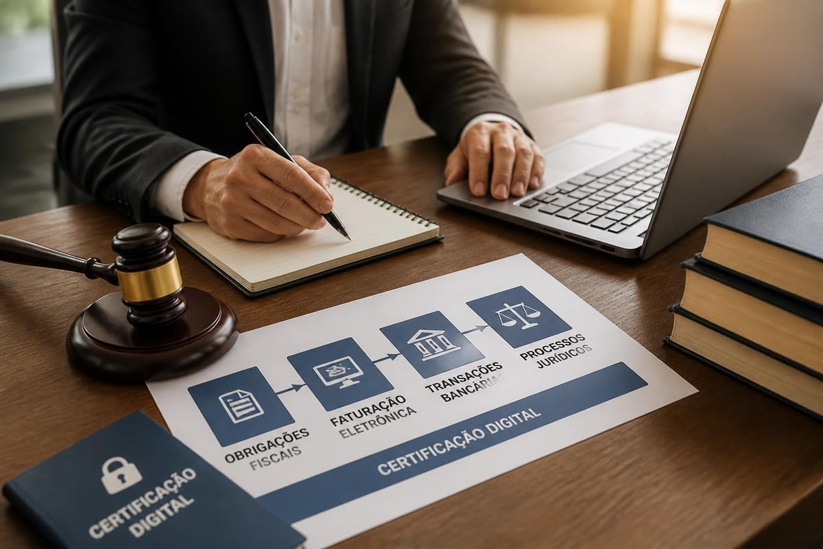 Usos empresariais do certificado