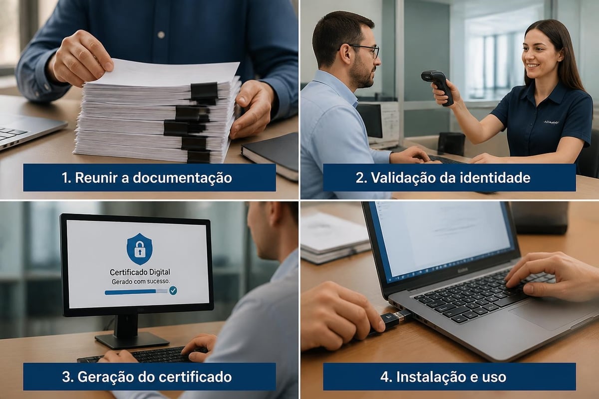 Etapas de emissão