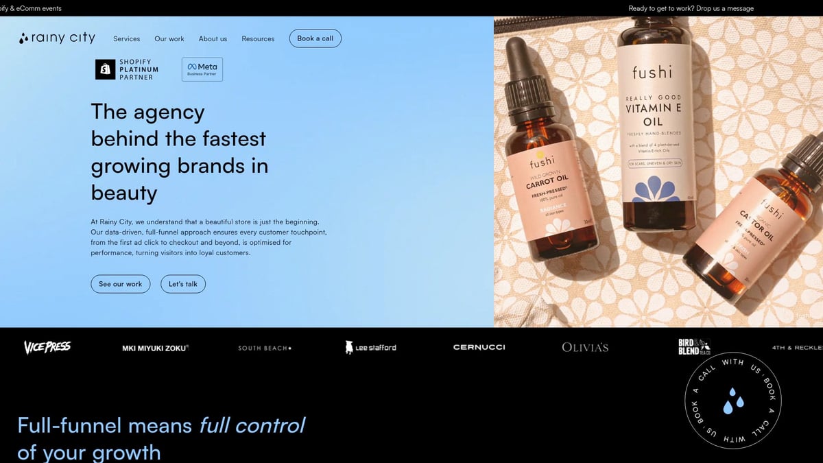 Top 7 Best Shopify Agency Picks For 2026 Success - Rainy City Agency