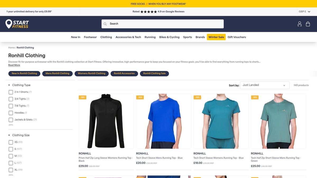 Top 8 Discount Running Gear Picks for 2026 - Ronhill Tech Gore-Tex Running Jacket
