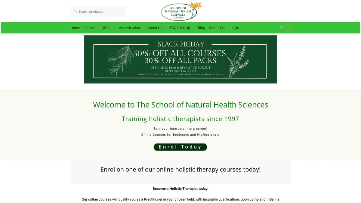9 Essential Holistic Health Classes Online for 2025 - Holistic Health Practitioner Diploma – The School of Natural Health Sciences