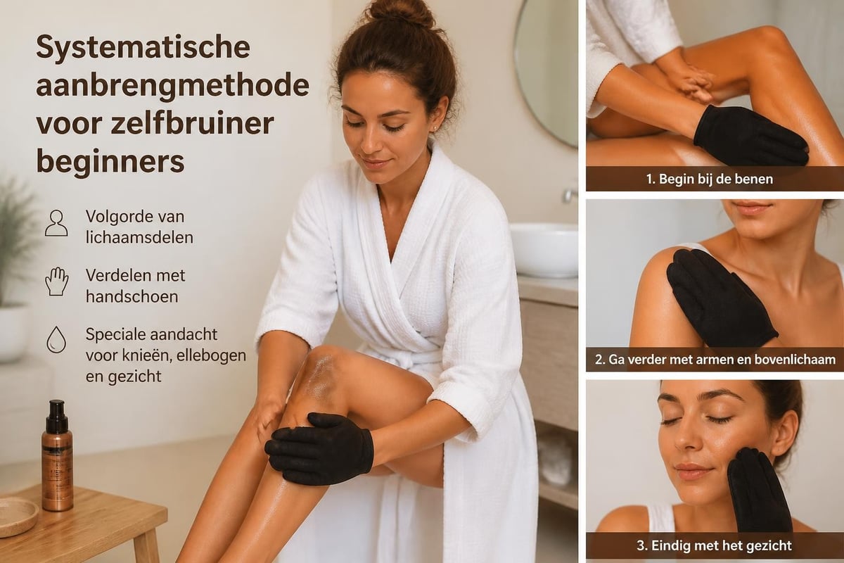 Zelfbruiner applicatietechniek