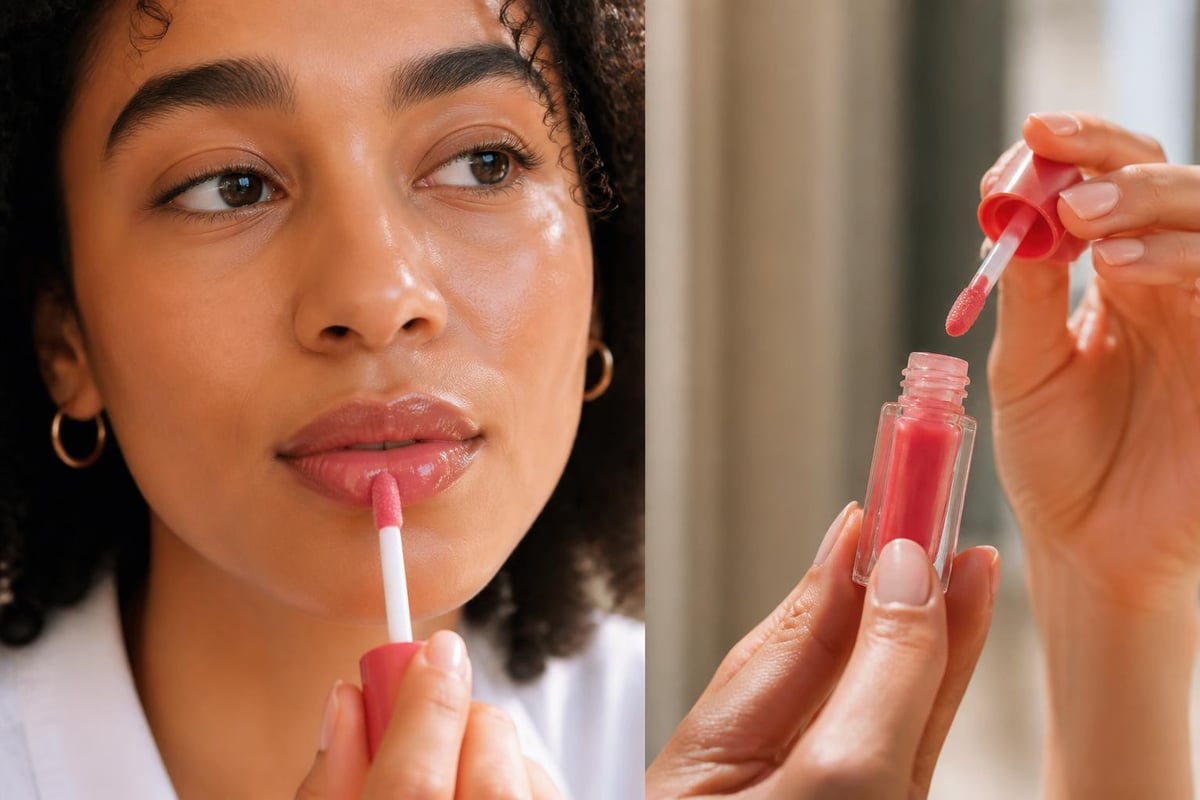 Coloured lip oil benefits