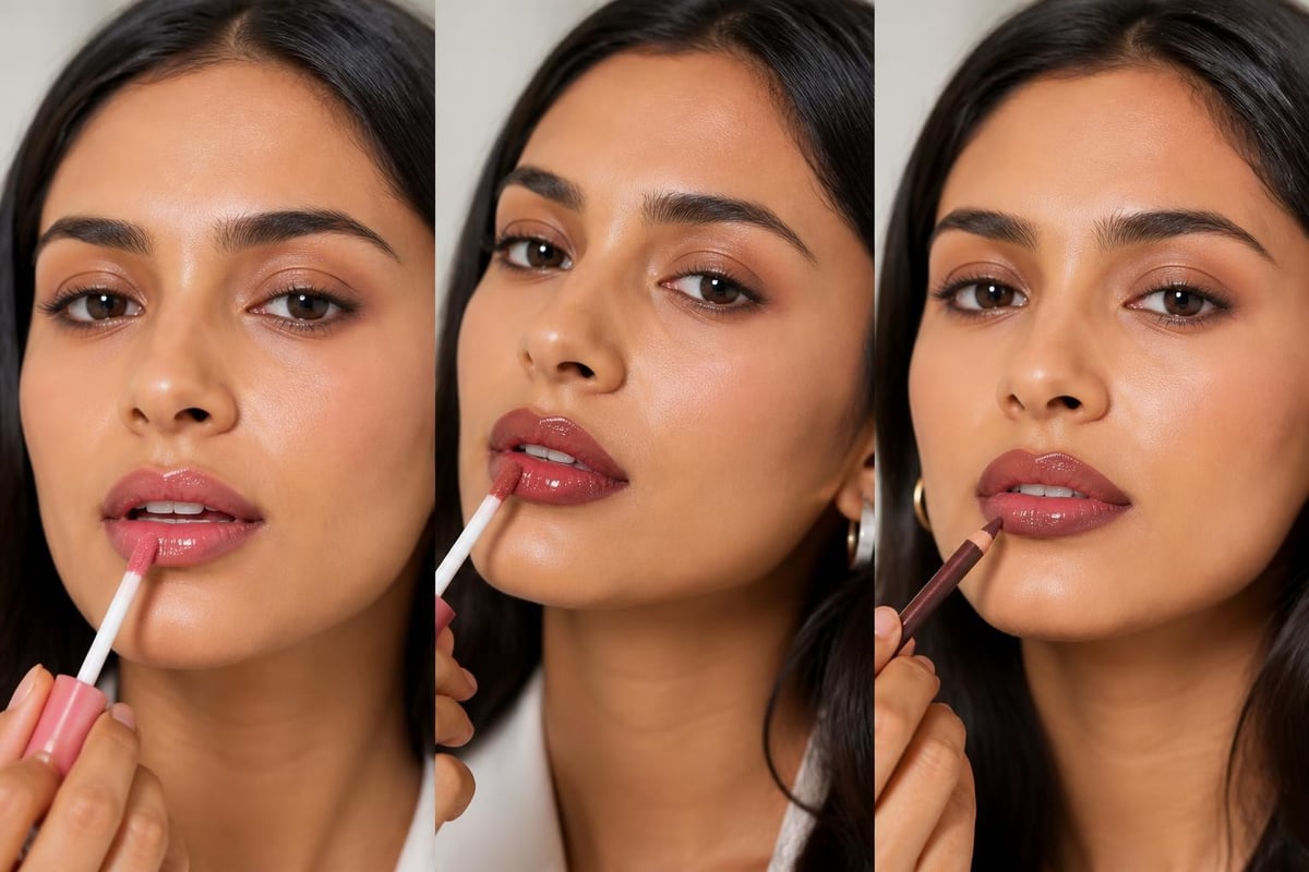 Lip oil application techniques