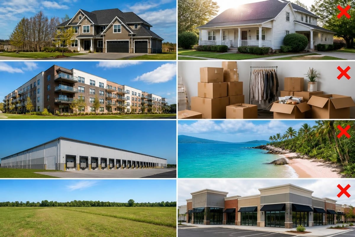 1031 exchange property types