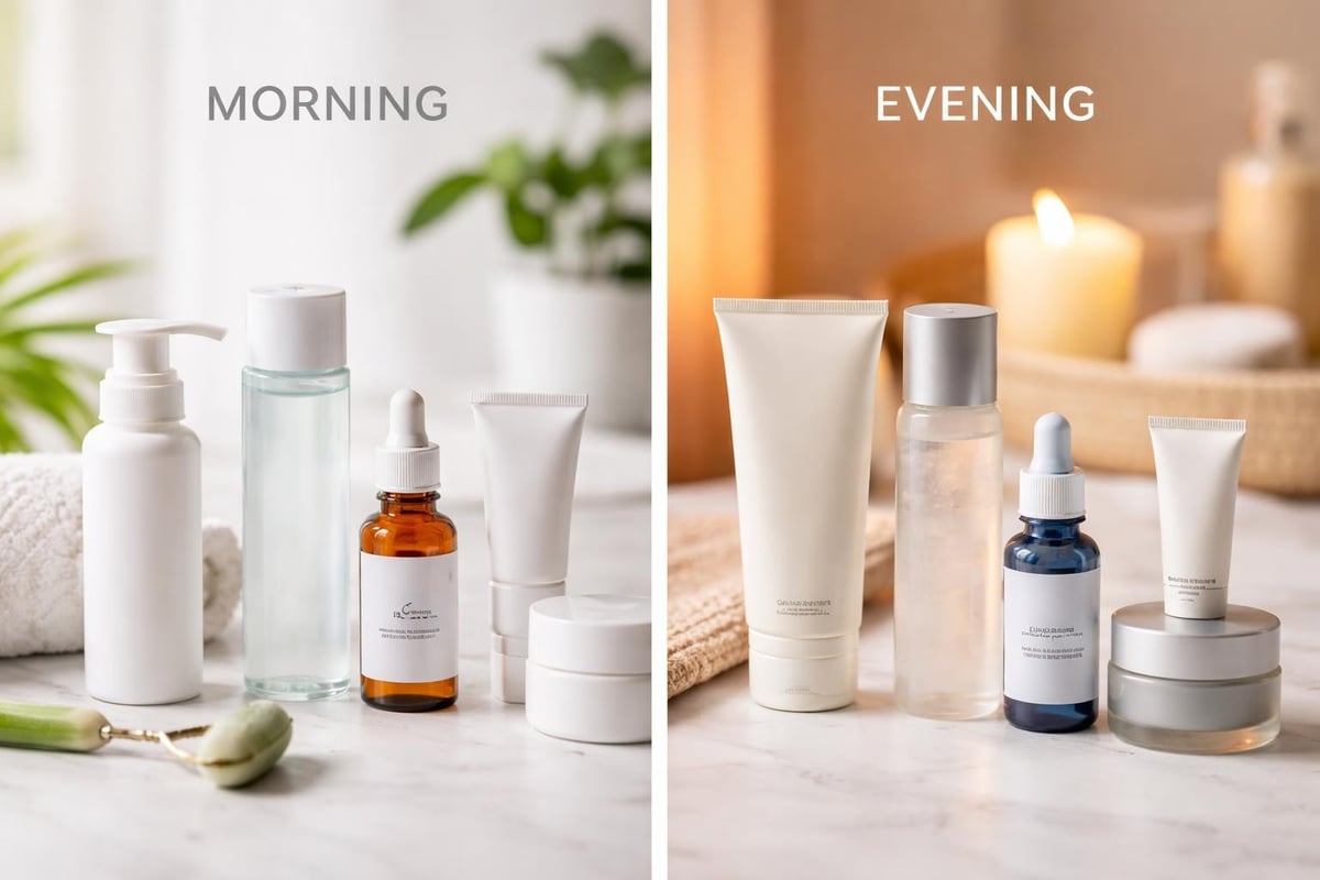 Skincare layering sequence