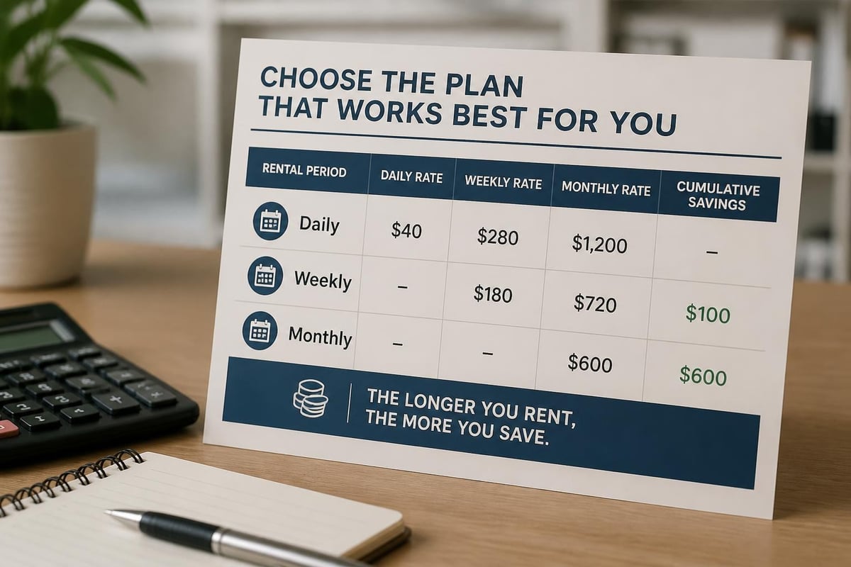 Long-term rental savings
