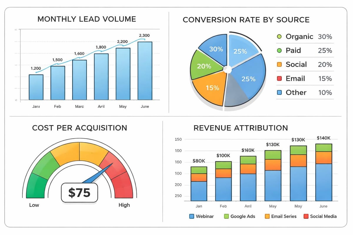 ROI dashboard metrics