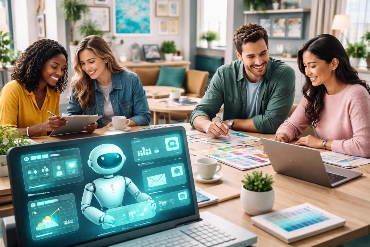 Team collaboration with AI