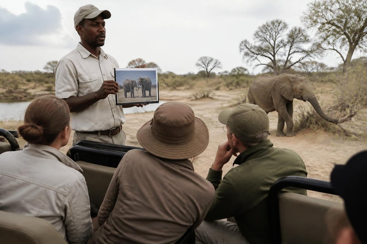 Safari guide training components