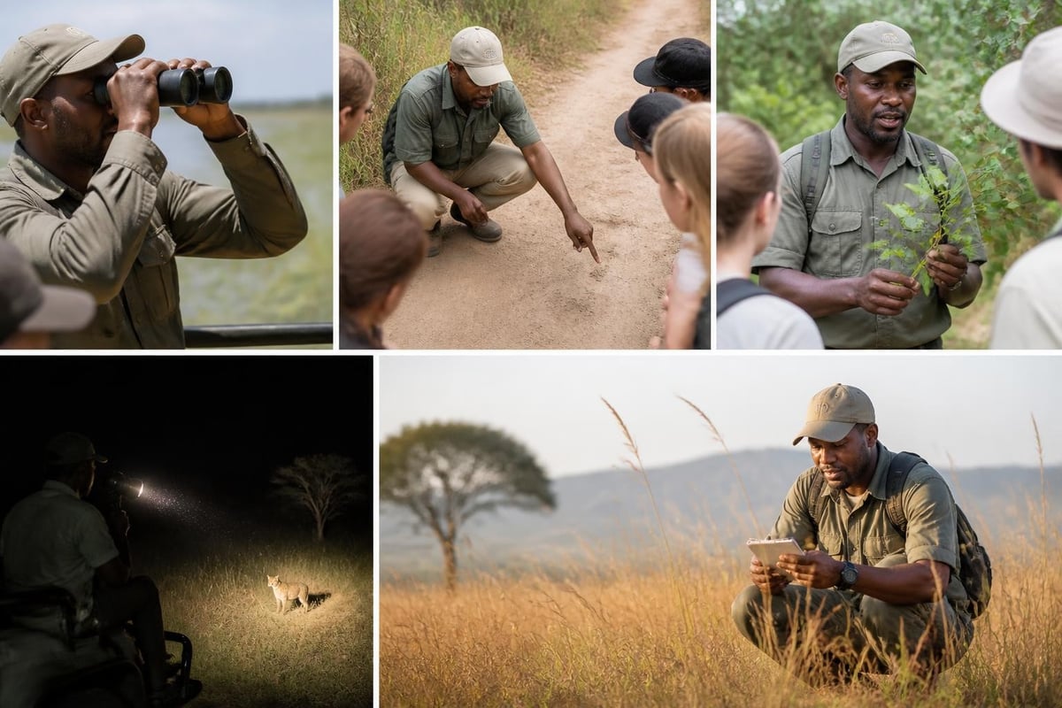 Safari guide specializations