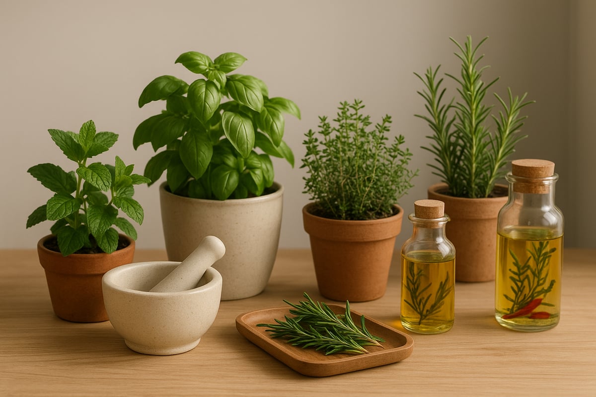 Usages Culinaires et Bien-Être des Plantes Aromatiques