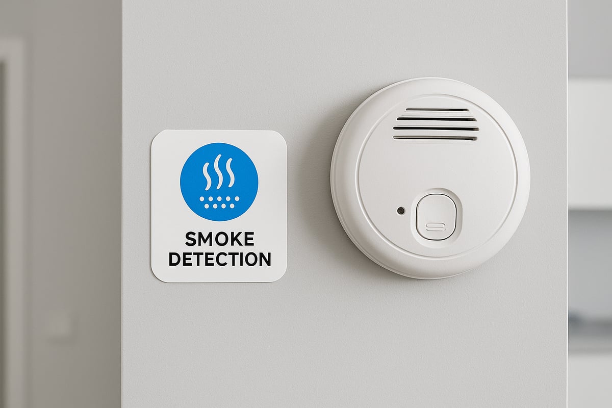 Comparing Smoke Detection Stickers with Traditional Smoke Detectors