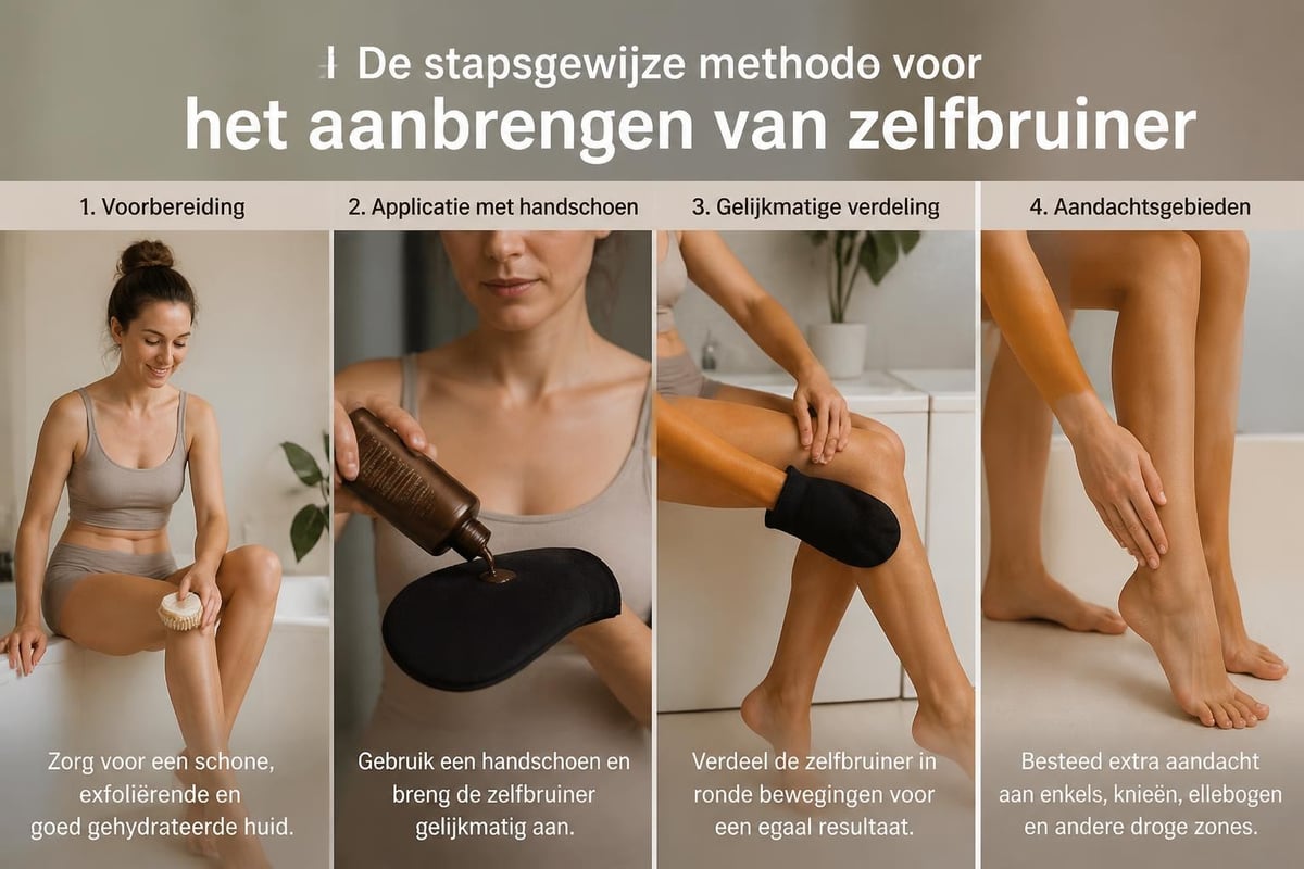 Zelfbruiner applicatie technieken