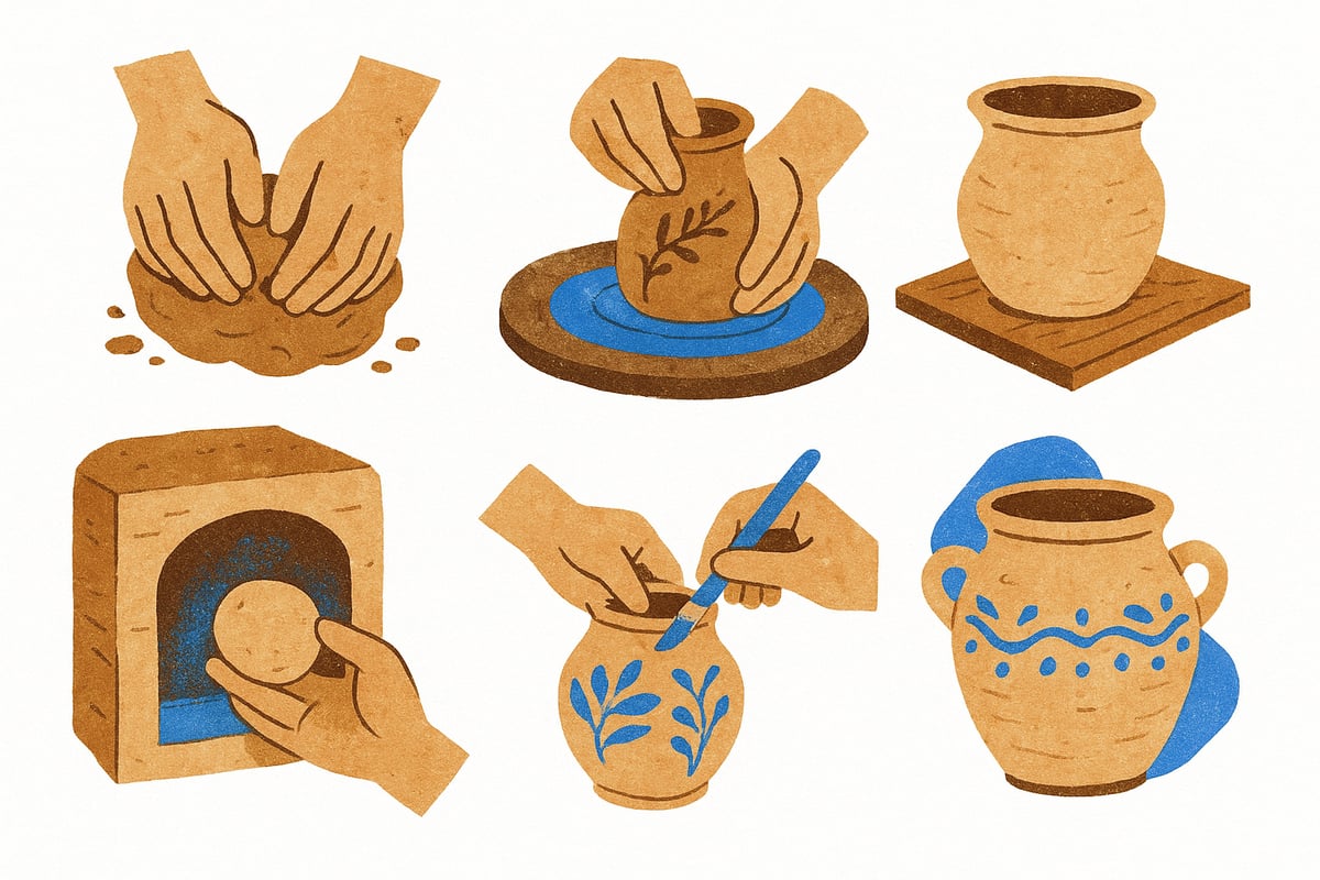 Étapes Chronologiques d’un Premier Projet en Céramique