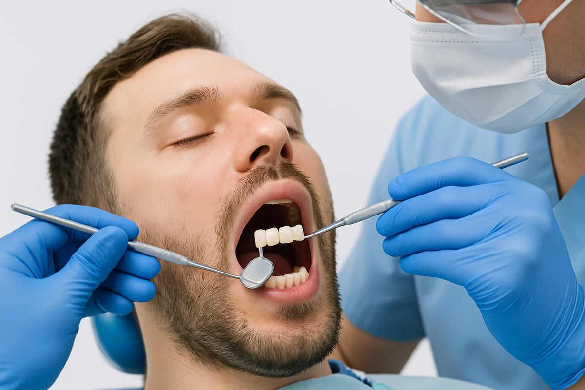 Postopek izdelave in namestitve zobnega mostička: korak za korakom