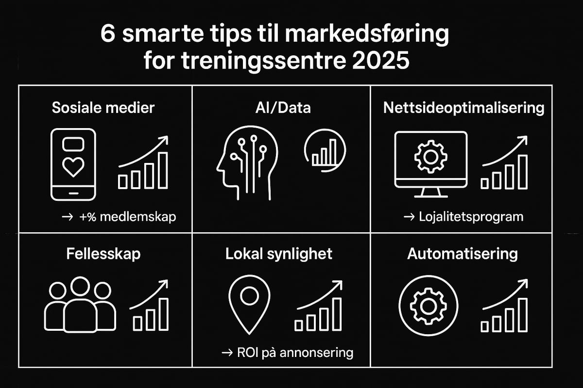 6 smarte tips til markedsføring for treningssentre 2025