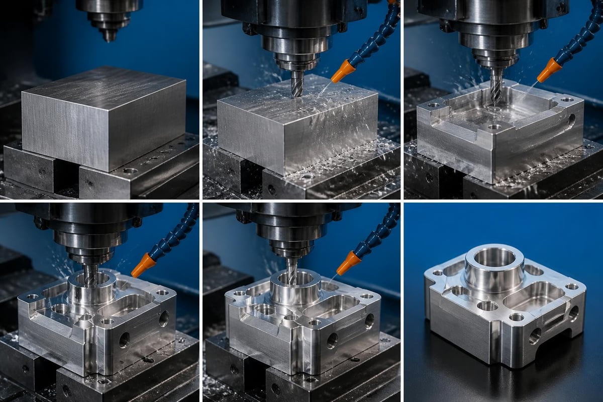 Precision machining workflow