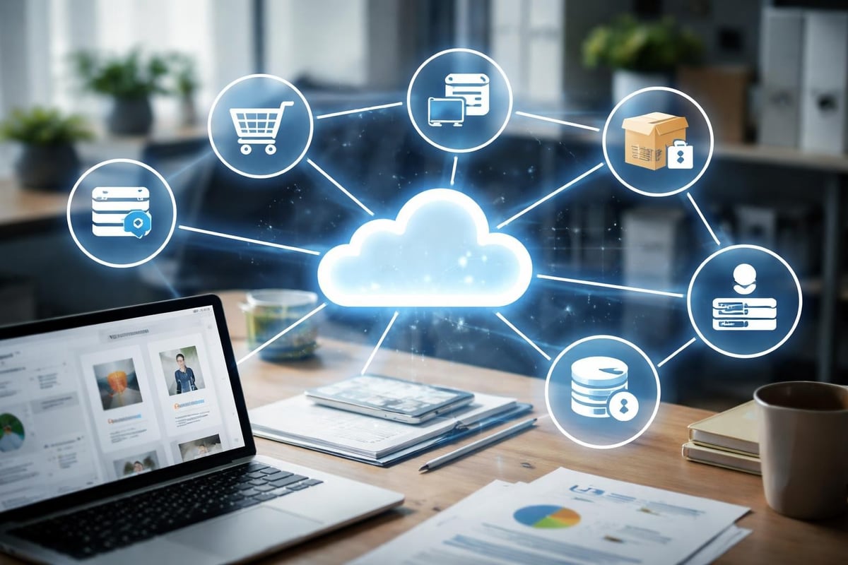 Cloud Commerce Architektur