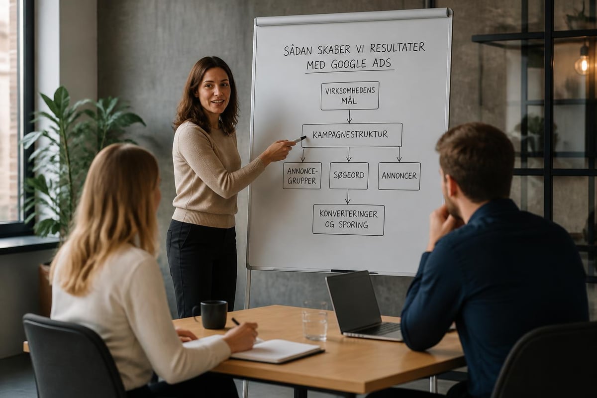 Google Ads kampagnestruktur