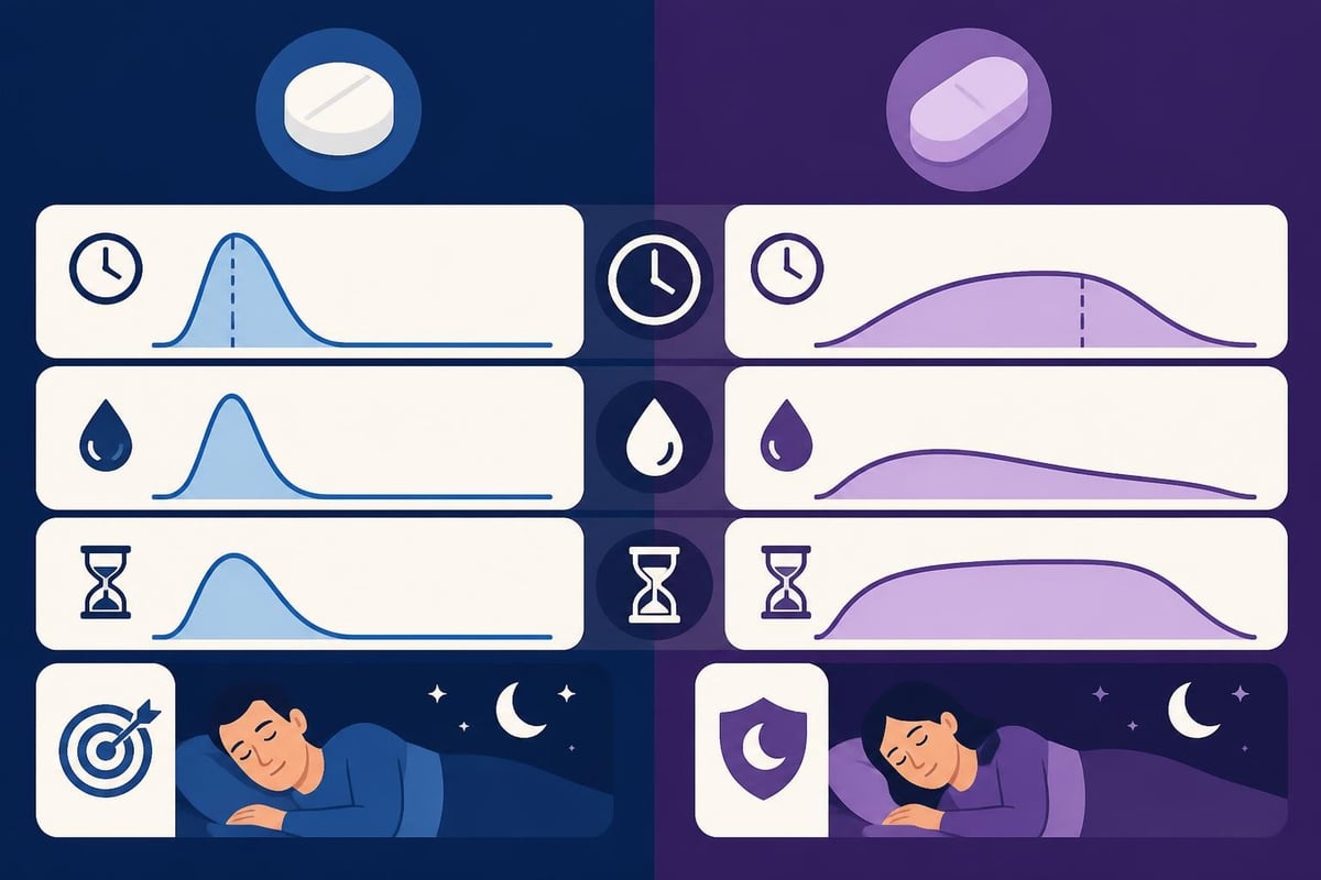 Melatonin formulation types