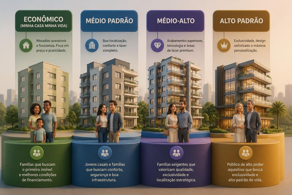 Segmentação de mercado construtoras SP