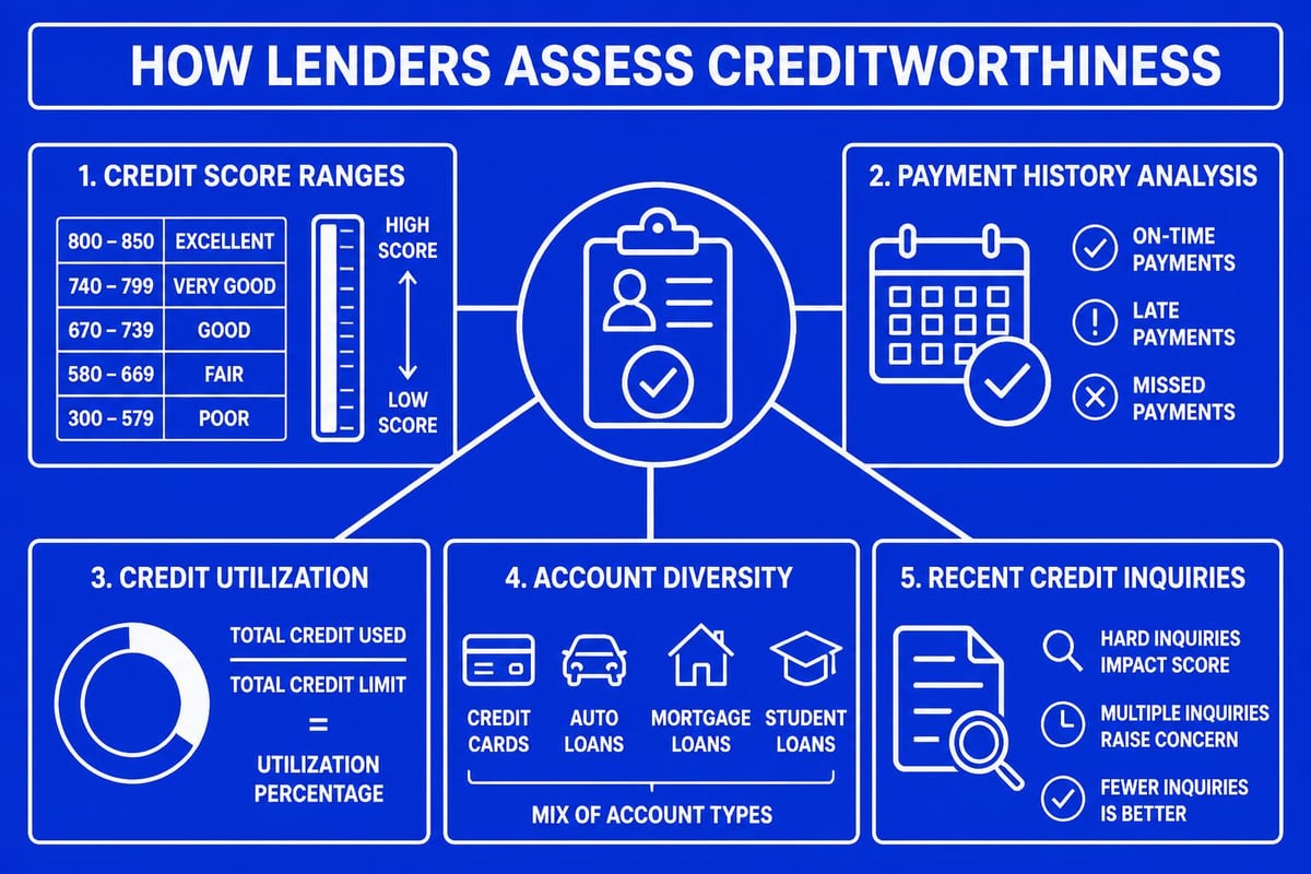 Credit evaluation components