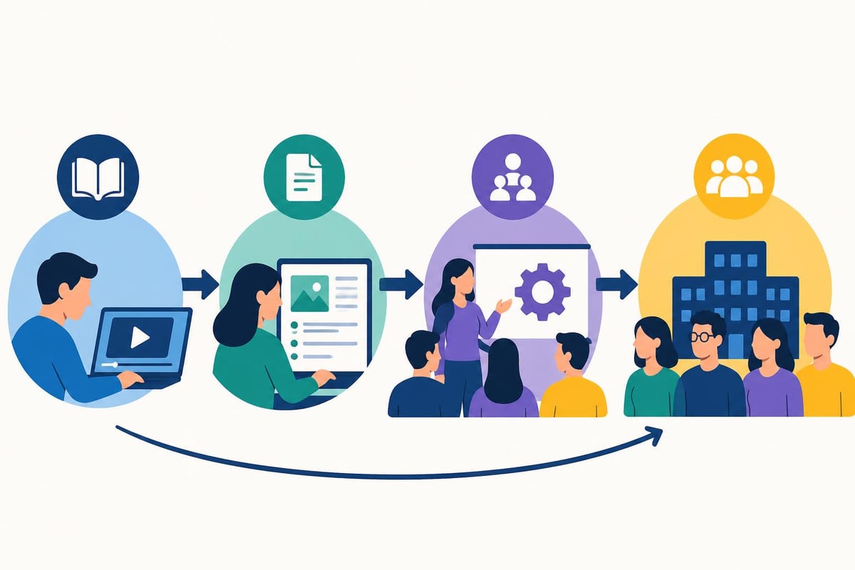 Organizational AI knowledge scaling