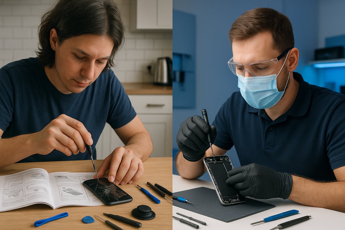 DIY vs Professional Phone Repair: Pros, Cons & Risks