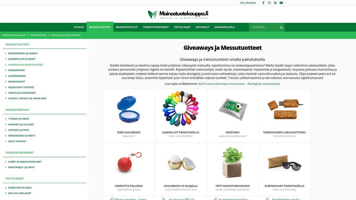 8 Ideaa Yrityslahjat 2025 Vuodelle – Yllätä Henkilöstösi - Giveaways ja messutuotteet – Hyödylliset pikalahjat