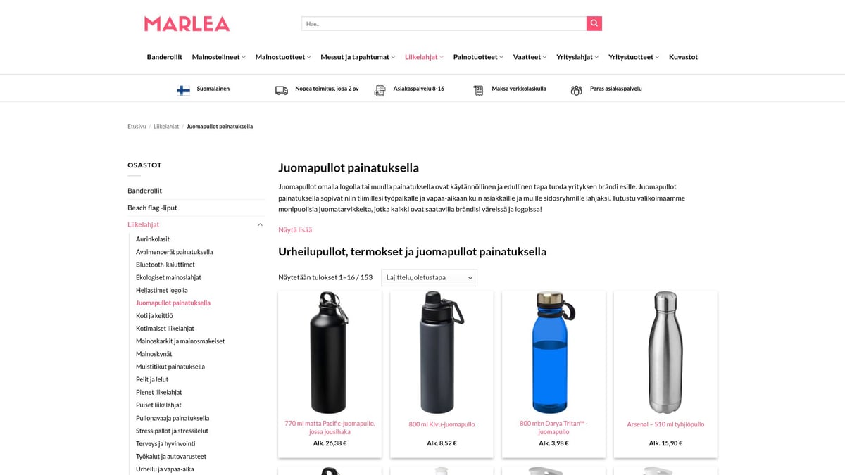 8 Ideaa Yrityslahjat 2025 Vuodelle – Yllätä Henkilöstösi - Brändätyt juomapullot ja mukit – Kestävä valinta arkeen