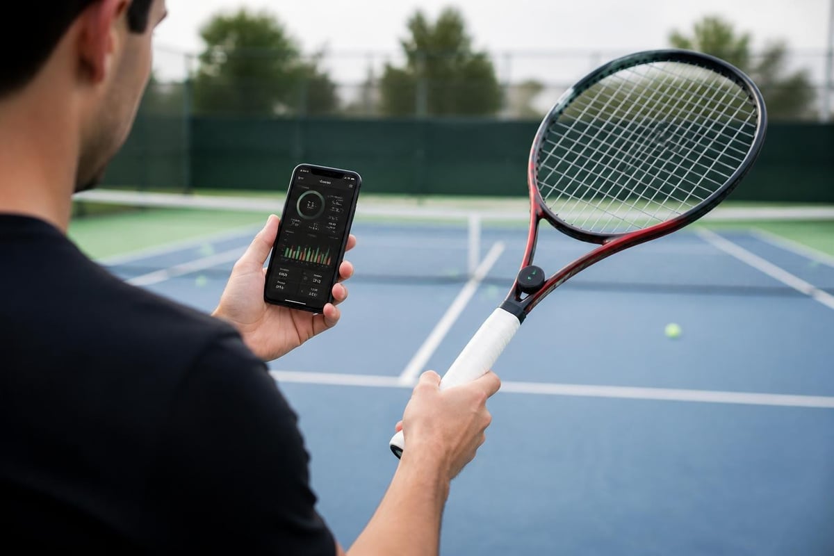 Tennis training technology integration