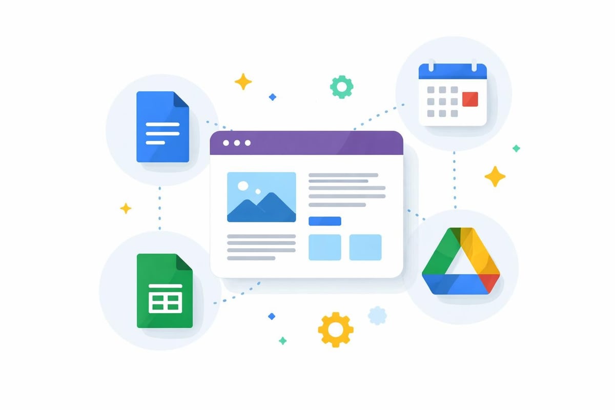 Google Sites workspace integration