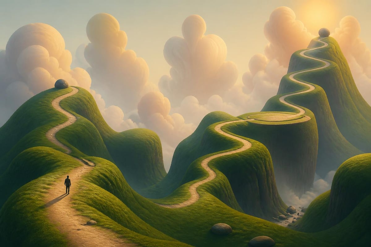 Personal growth journey stages