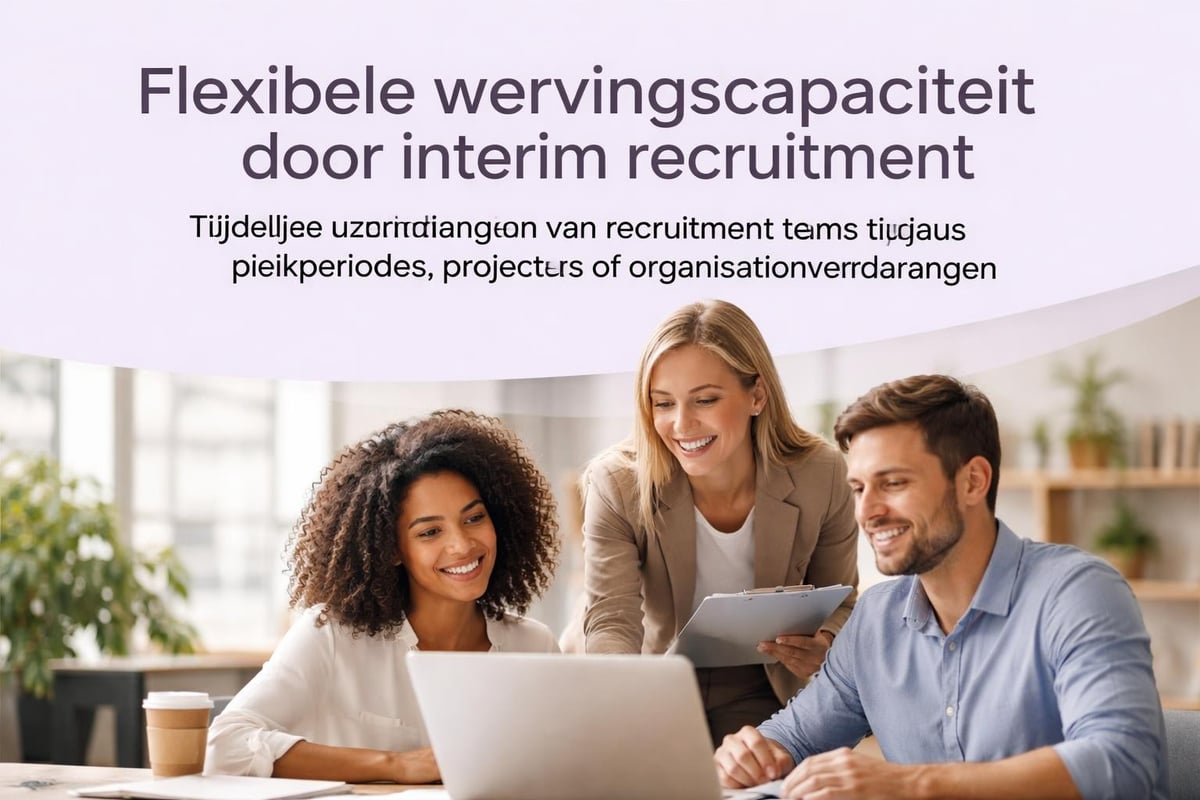 Interim recruitment flexibility